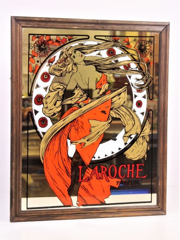 Spiegel La Roche Art Nouveau Stijl